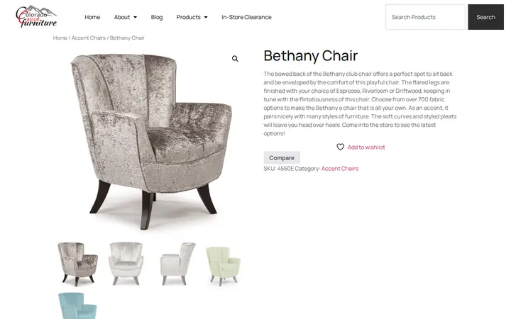 /product/bethany-chair — Colorado Casual Furniture