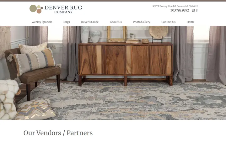 /about-us/our-vendors-partners — Denver Rug Company