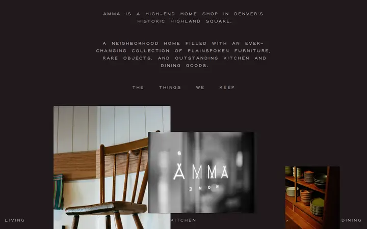 Website of Amma Home