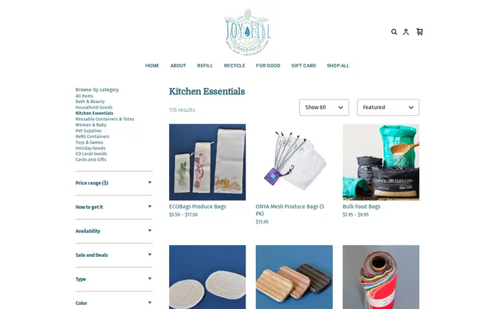 /shop/kitchen-essentials/9 — JOY FILL