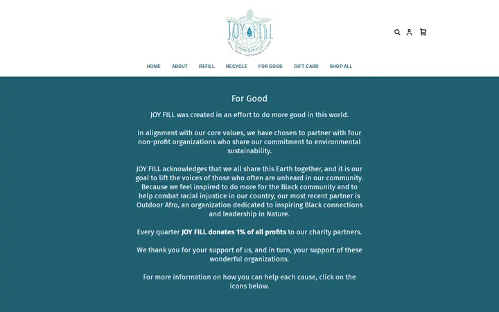 /for-good — JOY FILL