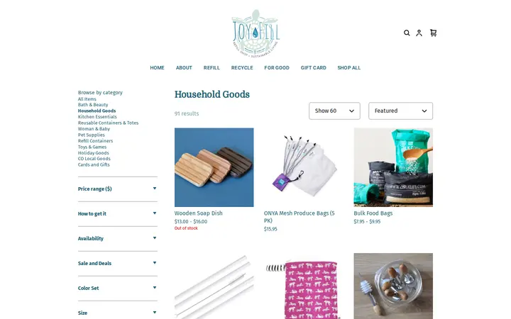 /shop/household-goods/6 — JOY FILL