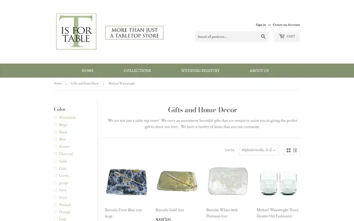 /collections/gifts/vendor_michael-wainwright — T is for Table