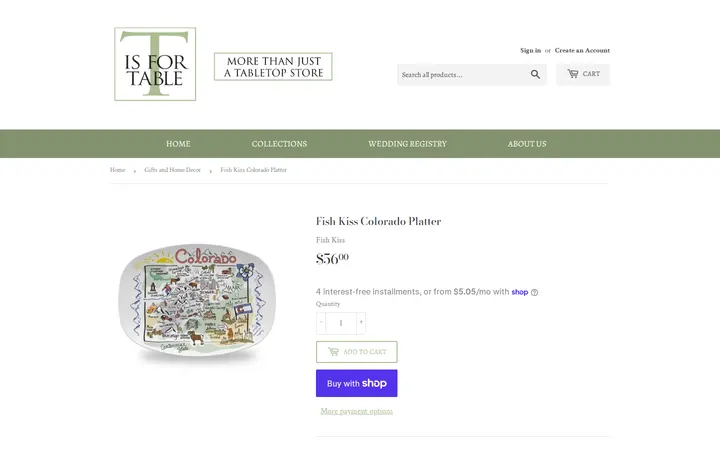 /collections/gifts/products/fish-kiss-co-platter — T is for Table