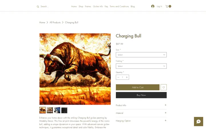 /product-page/chargingbull — Modality Decor