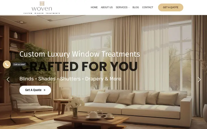 Website of The Woven Window