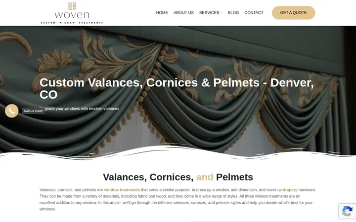 /valances — The Woven Window