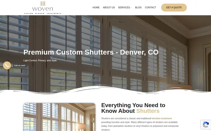 /shutters — The Woven Window