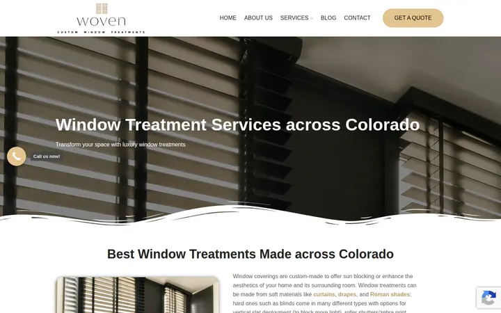 /window-treatments — The Woven Window
