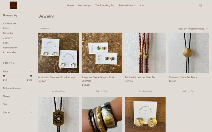 /category/jewelry — Ember & Stitch