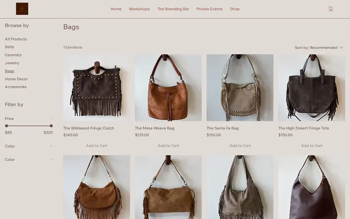 /category/bags — Ember & Stitch
