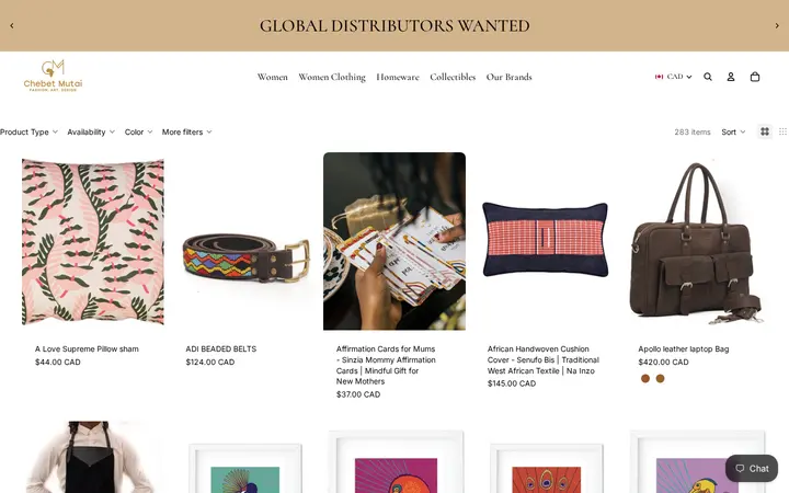 /collections/all — Chebet Mutai