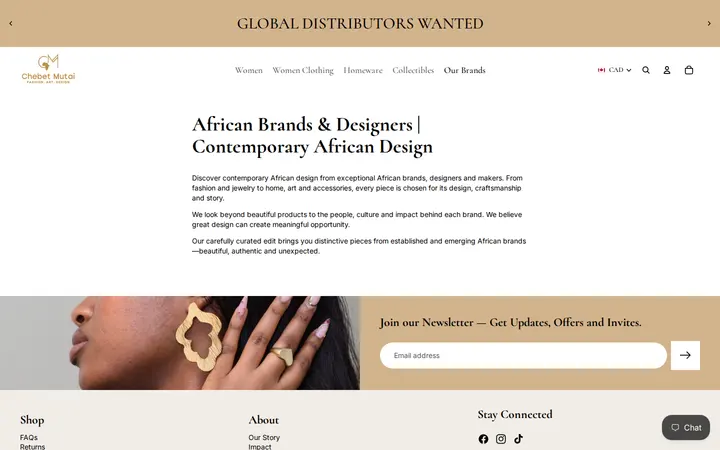 /pages/our-brands — Chebet Mutai
