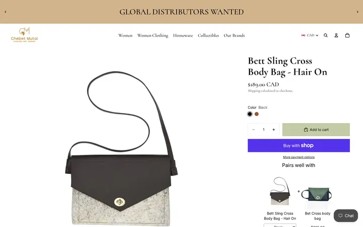 /products/bett-sling — Chebet Mutai