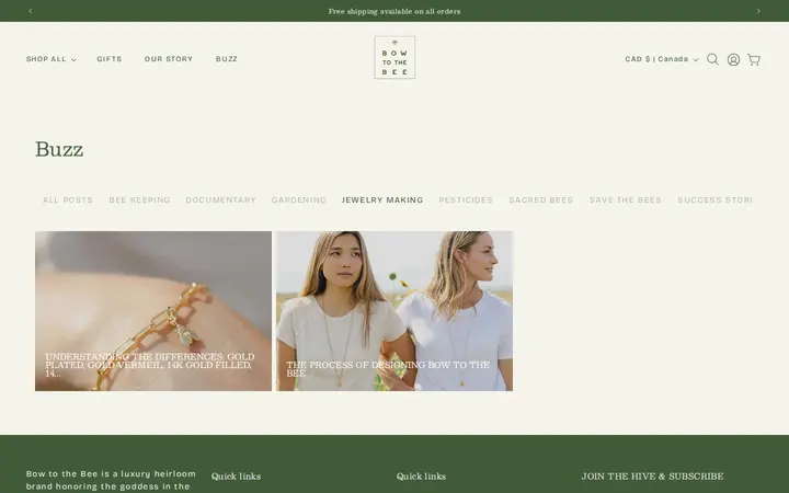 /blogs/buzz/tagged/jewelry-making — Bow to the Bee Luxury Jewelry