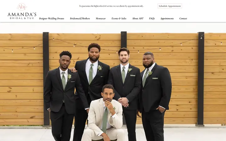 /mensformalwear — Amanda's Bridal & Tux