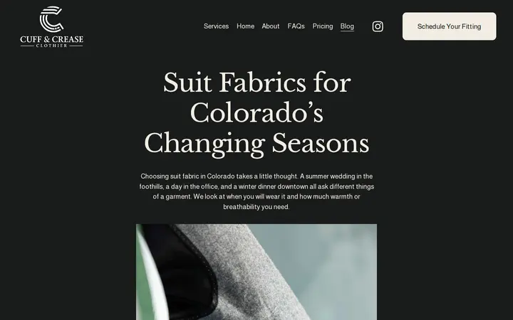 /blog/seasonal-fabric — Cuff & Crease