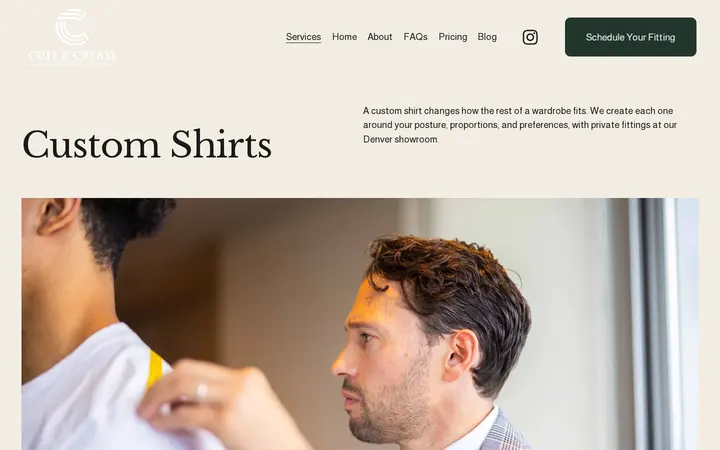 /custom-shirts-denver — Cuff & Crease