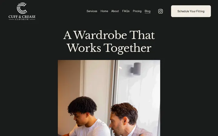 /blog/the-capsule-wardrobe — Cuff & Crease
