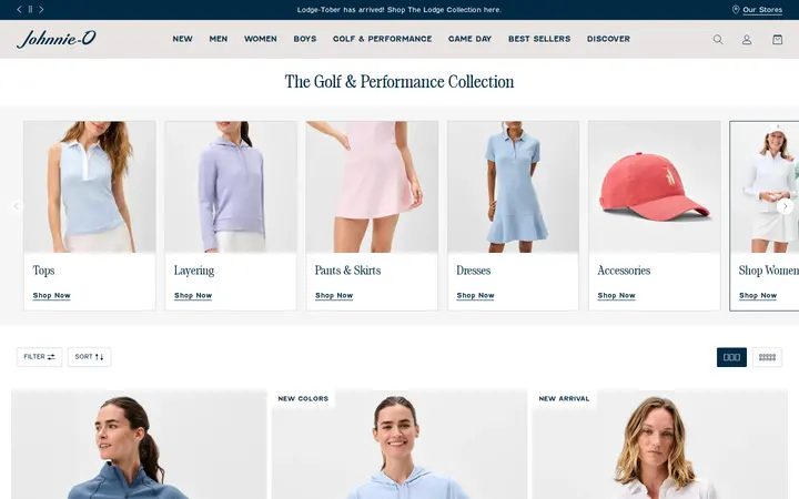 /collections/womens-performance-collection — Johnnie-O Cherry Creek