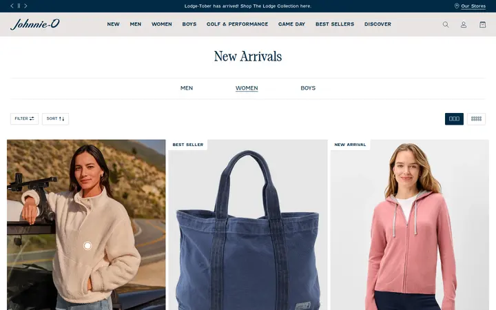 /collections/womens-new-arrivals — Johnnie-O Cherry Creek
