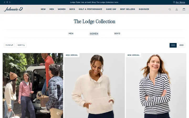 /collections/womens-lodge-collection — Johnnie-O Cherry Creek