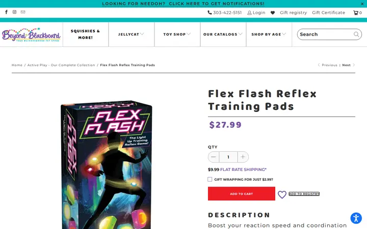 /collections/active-play-our-complete-collection/products/flex-flash-reflex-training-pads — Beyond the Blackboard