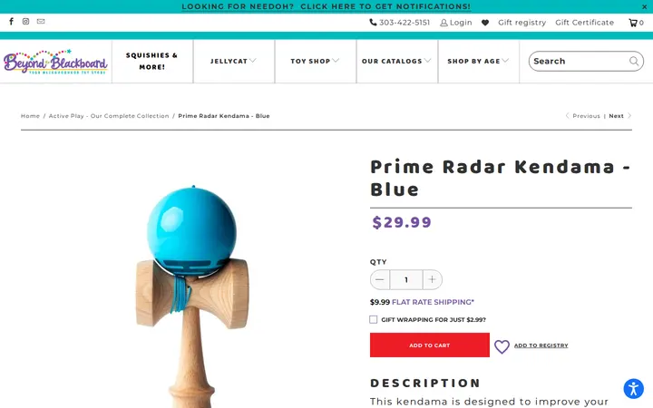 /collections/active-play-our-complete-collection/products/prime-radar-kendama-blue — Beyond the Blackboard