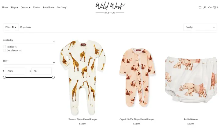 /collections/milkbarn — Wild West Baby Co