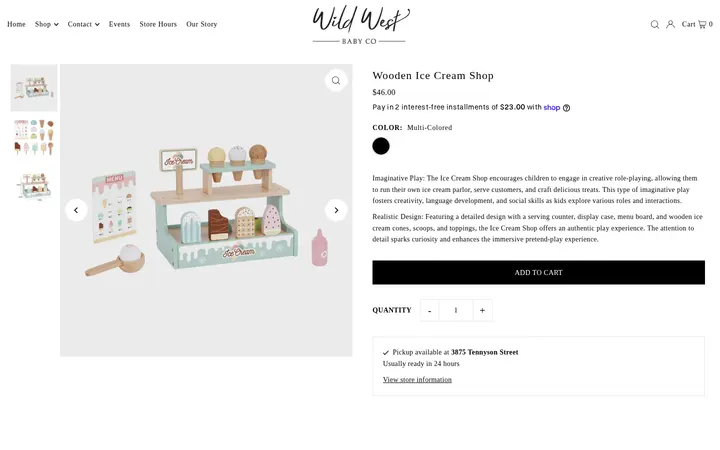 /collections/toys-play/products/wooden-ice-cream-shop — Wild West Baby Co