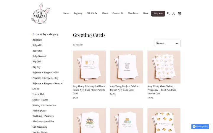 /shop/greeting-cards/YAXKSAR7KF3SEEDGVTJ3KQH6 — Petit Parker + Co