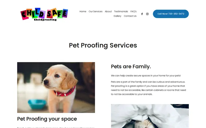 /pet-proofing-services — Child Safe Childproofing