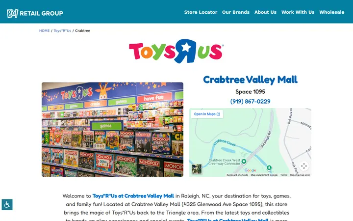 /toysrus/crabtree — Toys"R"Us at Denver Premium Outlets