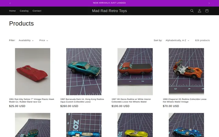 /collections/all — Mad Rad Retro Toys