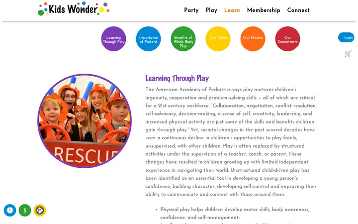 /learn — Kids Wonder