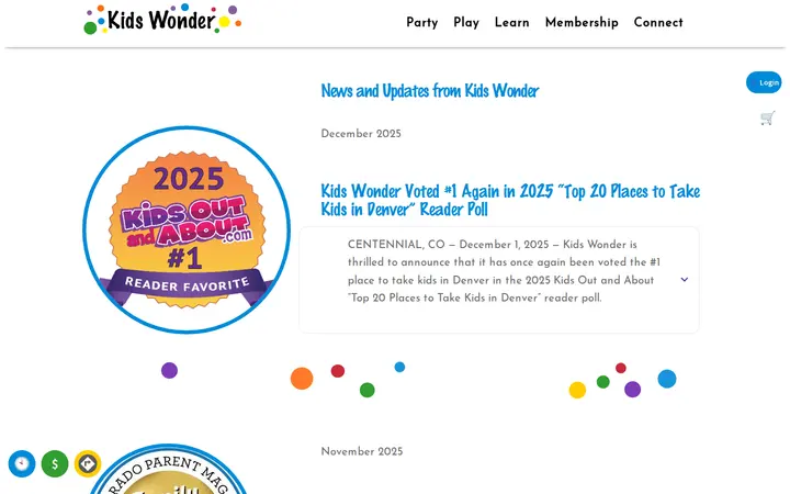 /news — Kids Wonder
