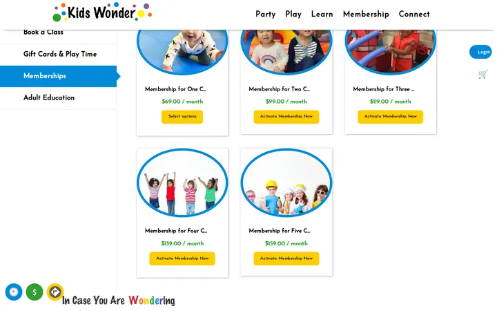 /subscription — Kids Wonder