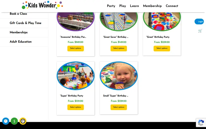 /product-list — Kids Wonder