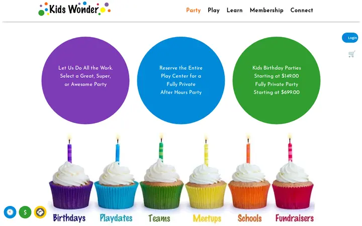 /kids-birthday-party — Kids Wonder