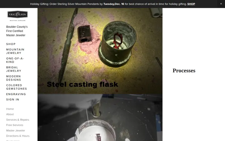 /processes — Eric Olson Master Jeweler