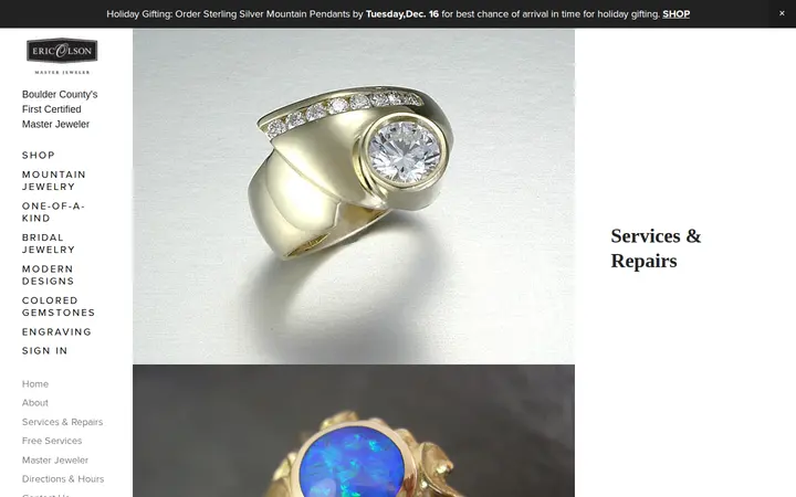 /services-repairs — Eric Olson Master Jeweler
