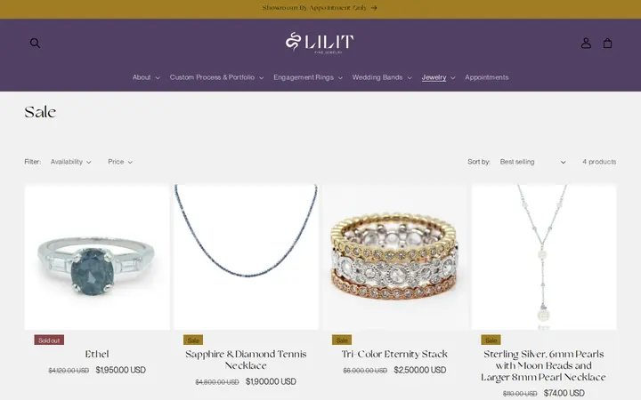 /collections/sale — Lilit Fine Jewelry