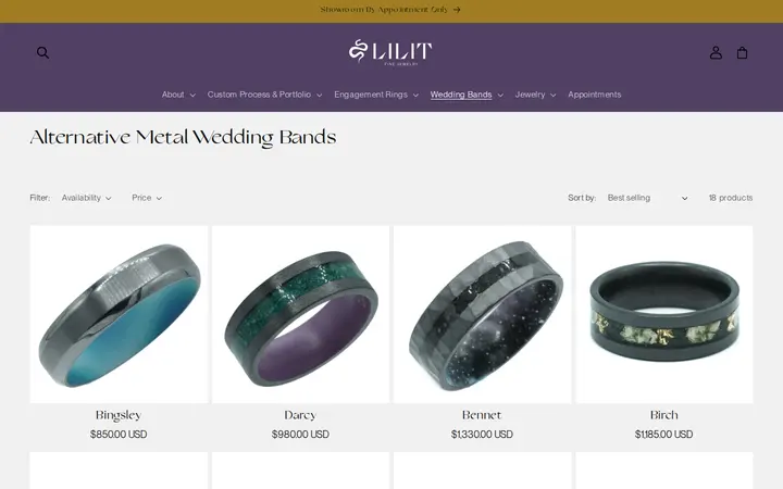 /collections/alternative-metal — Lilit Fine Jewelry