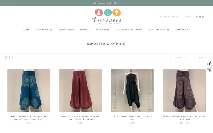 /collections/import-clothing-1 — Treasures Upscale Consignment