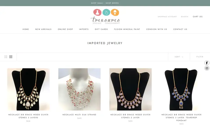 /collections/import-jewelry-1 — Treasures Upscale Consignment