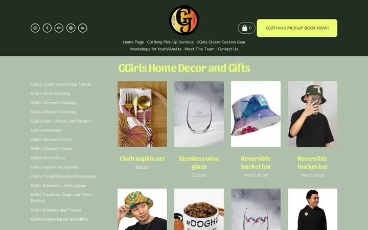 /shop/home-decor-and-gifts — GGirls Closet LLC