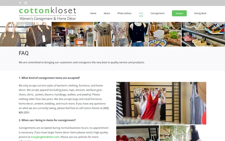 /faq — Cotton Kloset