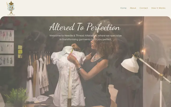 Website of Needle And Thread Alteration