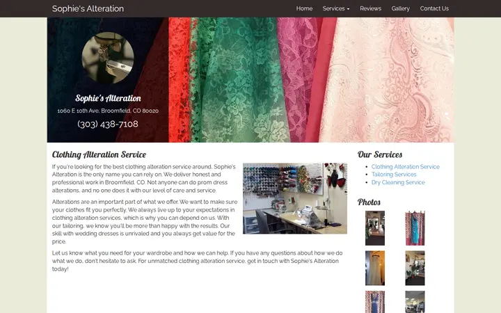/clothing-alteration-service — Sophie's Alteration
