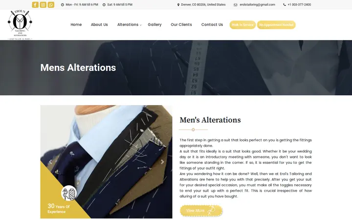 /mensalteration.html — EROL'S TAILORING AND ALTERATIONS